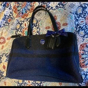 Wool Coach Purse